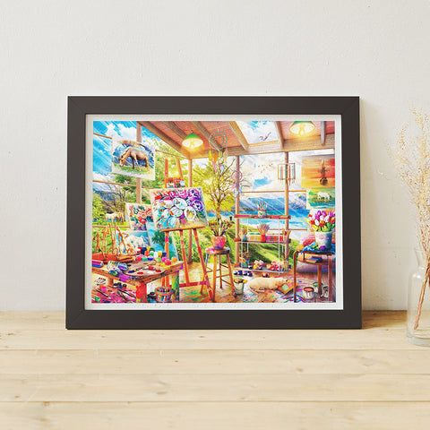Artists Studio - 1200 Piece Jigsaw Puzzle