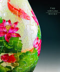 Carp with Lotus - 3D Puzzle Vase Jigsaw Puzzle
