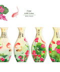 Carp with Lotus - 3D Puzzle Vase Jigsaw Puzzle