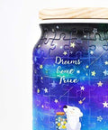 Dreams Come True - Lrg Glass Jar Jigsaw Puzzle